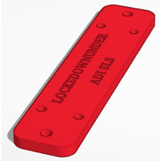 ADI SL5 Drill Template & Packer - STL Digital Download