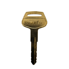 Komatsu PC-7 & Dash-7 Series Key | Stamped 706 | Liebherr & Hitachi Crossover
