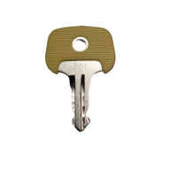 Linde & Jungheinrich 701 Key | Yellow Electric Forklift & Pallet Truck Key