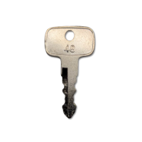 Sakai 48 Ignition Key | SV Series Soil Compactor & Bomag Key