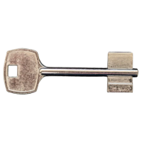 6-Lever Offset Gun Safe Key Blank LD001