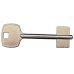 6-Lever Offset Gun Safe Key Blank LD001