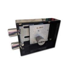 6-Lever Black Steel Gun Safe Lock - 22mm Heavy Duty Bolt