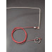Under Door Tool Replacement Wire - 1.5mm Red Vinyl Coated