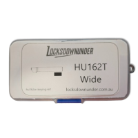 HU162T Wide Wafer Keying Kit for VAG (9-Cut Side)