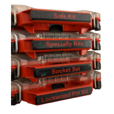 Snap on Label - Milwaukee Packout low half width organiser