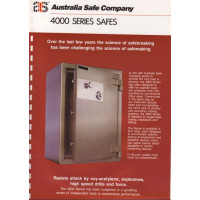 Australian Safe Company 4000 Brochure