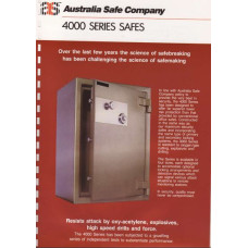 Australian Safe Company 4000 Brochure