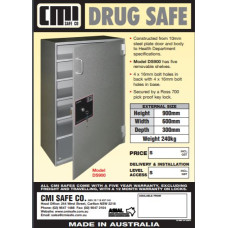 CMI Drug Safe DS900 Brochure