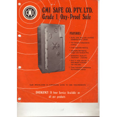 CMI Grade 1 Oxy Proof Safe Brochure