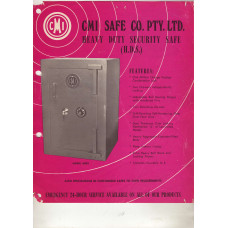 CMI HDS Heavy Duty Security Safe Brochure