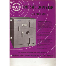 CMI T.D.R. MKII Safe Brochure CMI T.D.R. MKII Safe Brochure