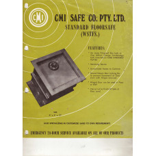 CMI Standard Floor Safe Brochure CMI Standard Floor Safe Brochure