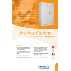 Chubb Archive Cabinet Brochure