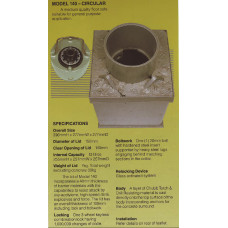 Chubb Model 140 Floor Safe Brochure