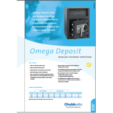 Chubb Omega Deposit Safe Brochure Chubb Omega Deposit Safe Brochure