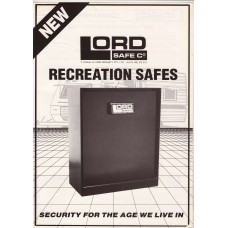 Lord Recreation Safes Brochure