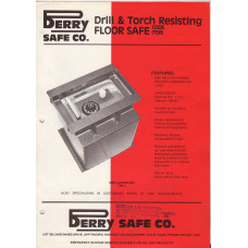 Berry TDR Floor Safe Brochure Berry TDR Floor Safe Brochure