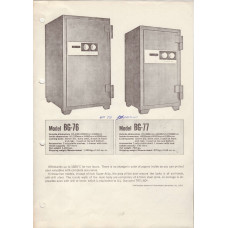 Itoki BG Series Safe Brochure Itoki BG Series Safe Brochure