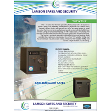 Lamson TH1, TH3 Safes Brochure