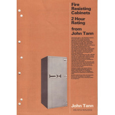 John Tann Fire Resisting Cabinets 2hr Brochure John Tann Fire Resisting Cabinets 2hr Brochure