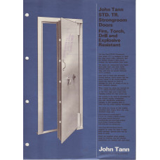 John Tann STD, TR Strongroom Doors Brochure John Tann STD, TR Strongroom Doors Brochure