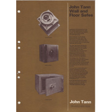 John Tann Wall and Floor Safes Brochure John Tann Wall and Floor Safes Brochure