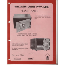 William Lord Home Safes Brochure 001 William Lord Home Safes Brochure 001