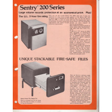William Lord Sentry 200 Series Safes Brochure William Lord Sentry 200 Series Safes Brochure