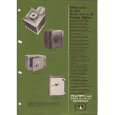 Wormald Home & Office Safes Brochure 001 Wormald Home & Office Safes Brochure 001