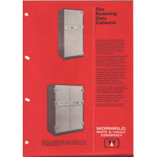 Wormald Fire Resistant Data Cabinets Brochure 001