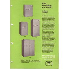 Wormald Fire Resistant Cabinets M Series Brochure