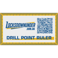 Magnetic Drill Point Ruler - Safe Technician's Precision Tool