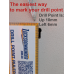 Magnetic Drill Point Ruler - Safe Technician's Precision Tool