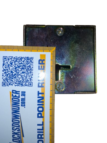 Magnetic Ruler on Safe Door